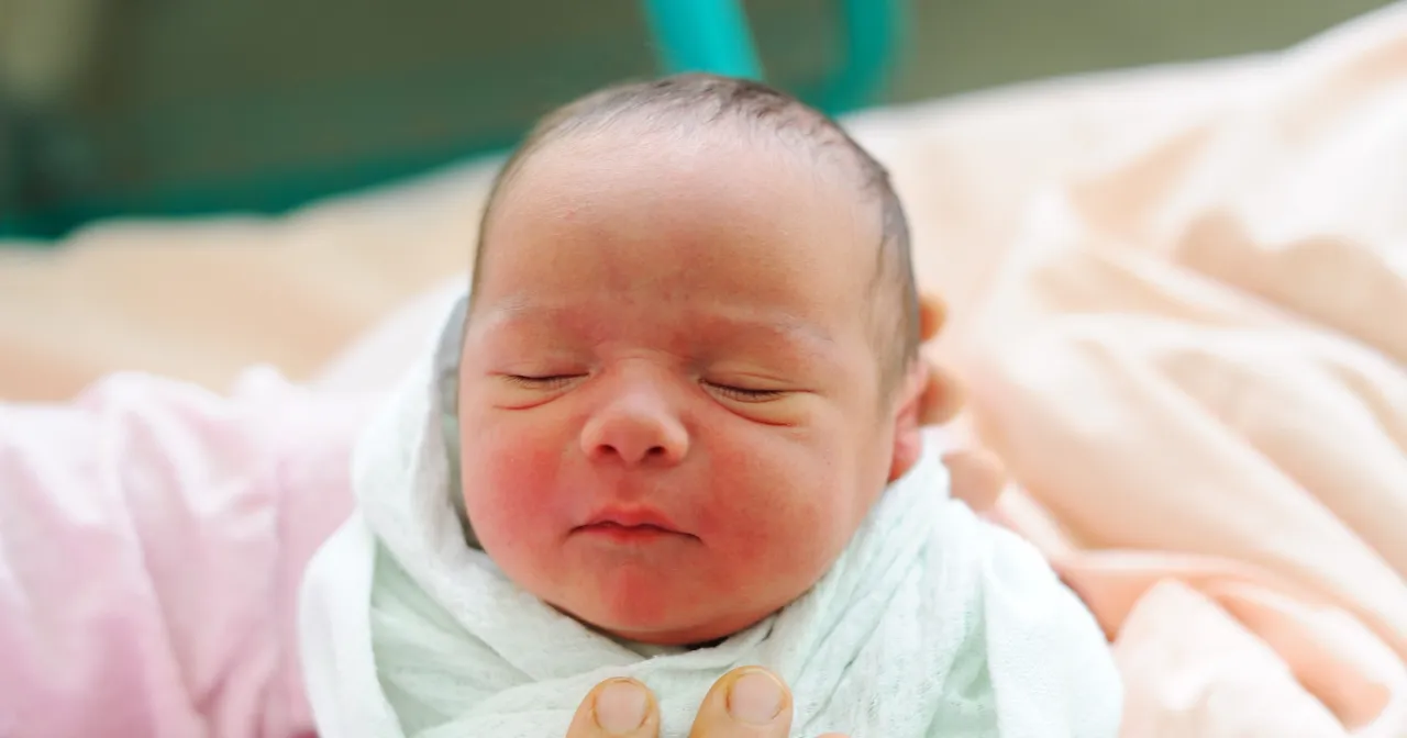 zdrowe oczko niemowlaka