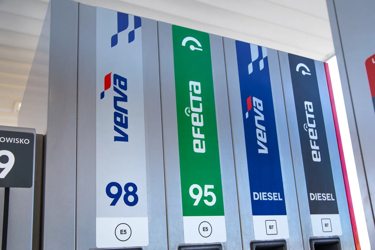 stacja paliw Orlen diesel