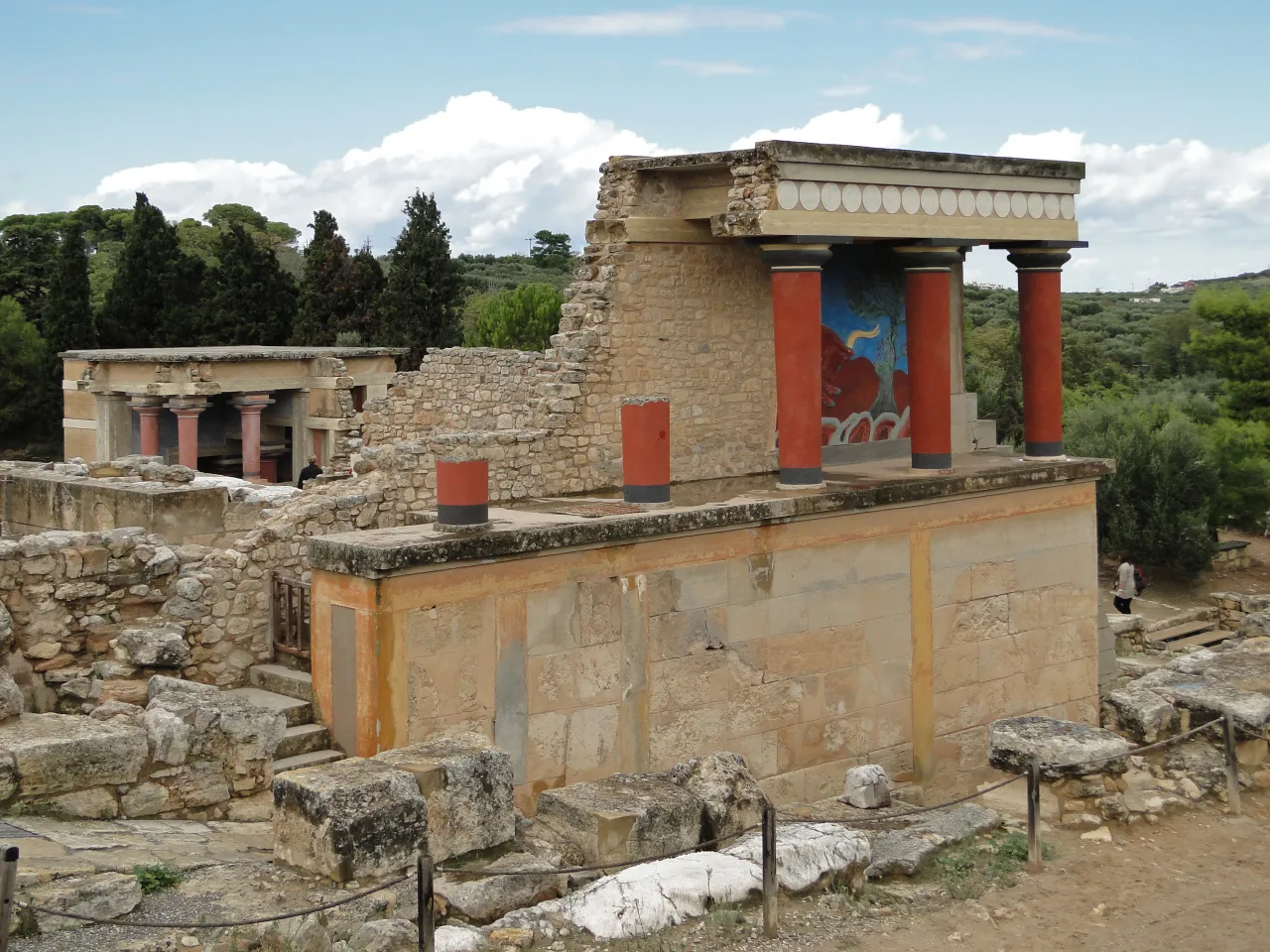 Pałac w Knossos Kreta