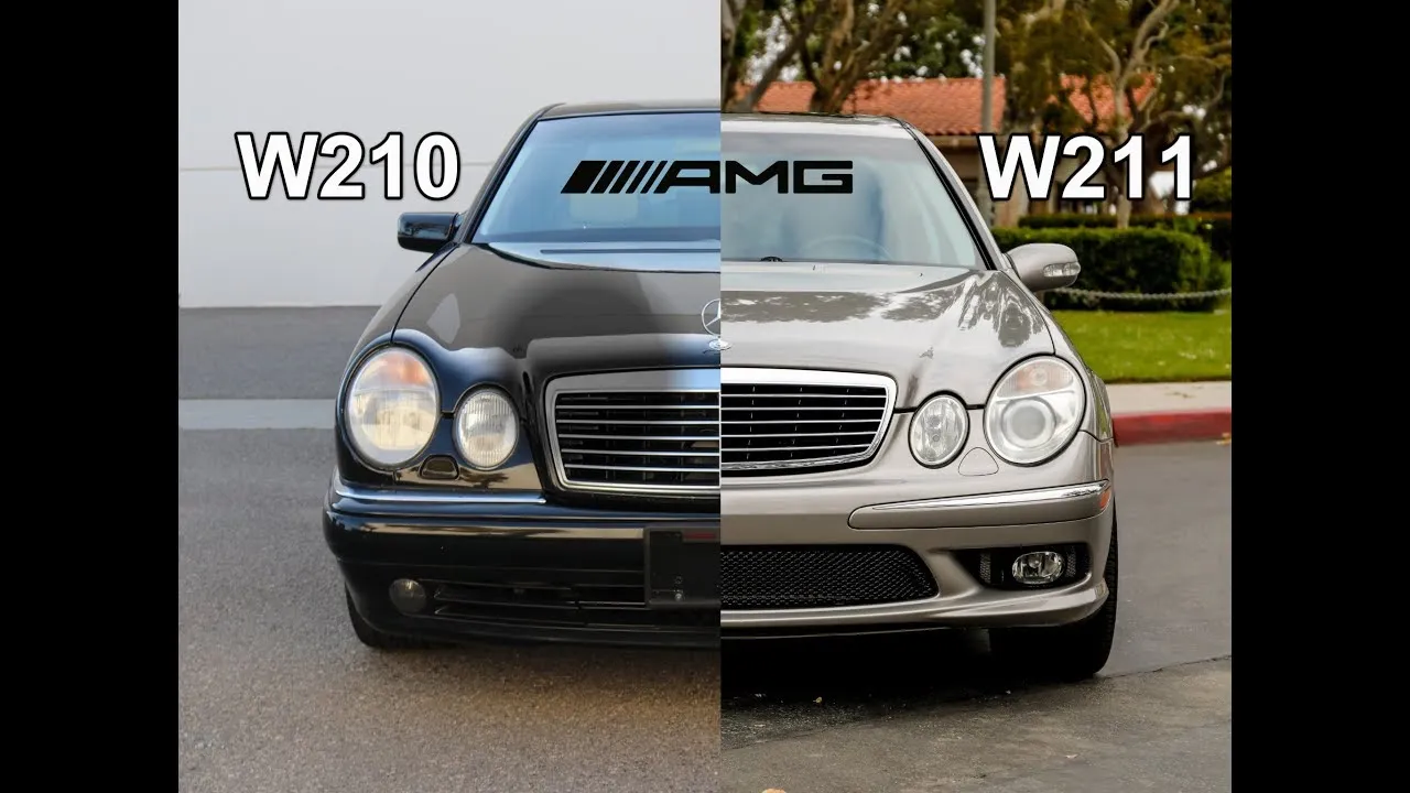 Mercedes W210 W211 porównanie