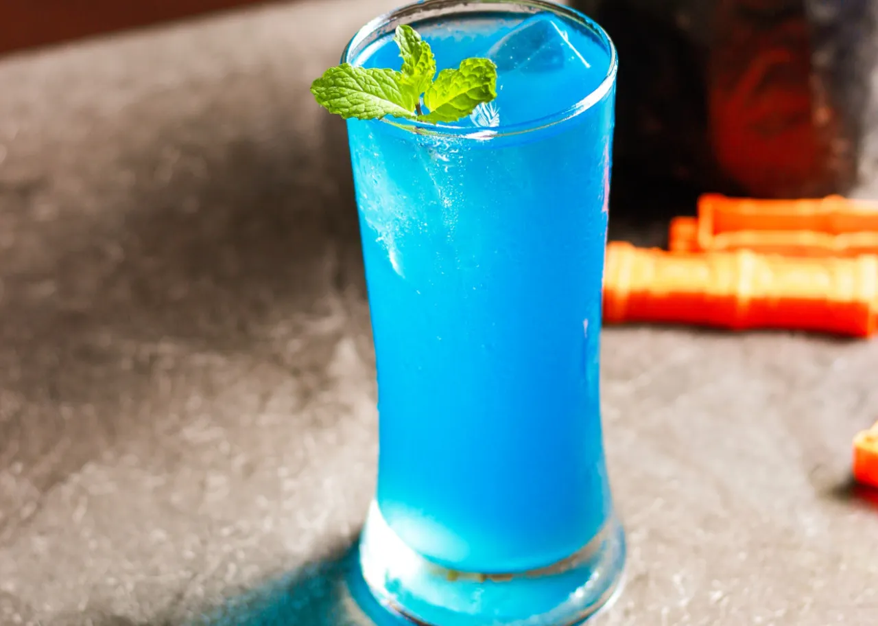 Blue Kamikaze shot przepis składniki