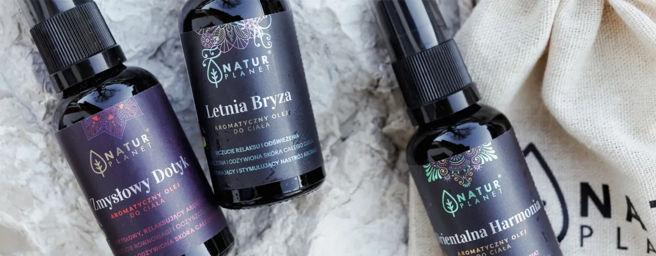 DIY olejek do masażu składniki