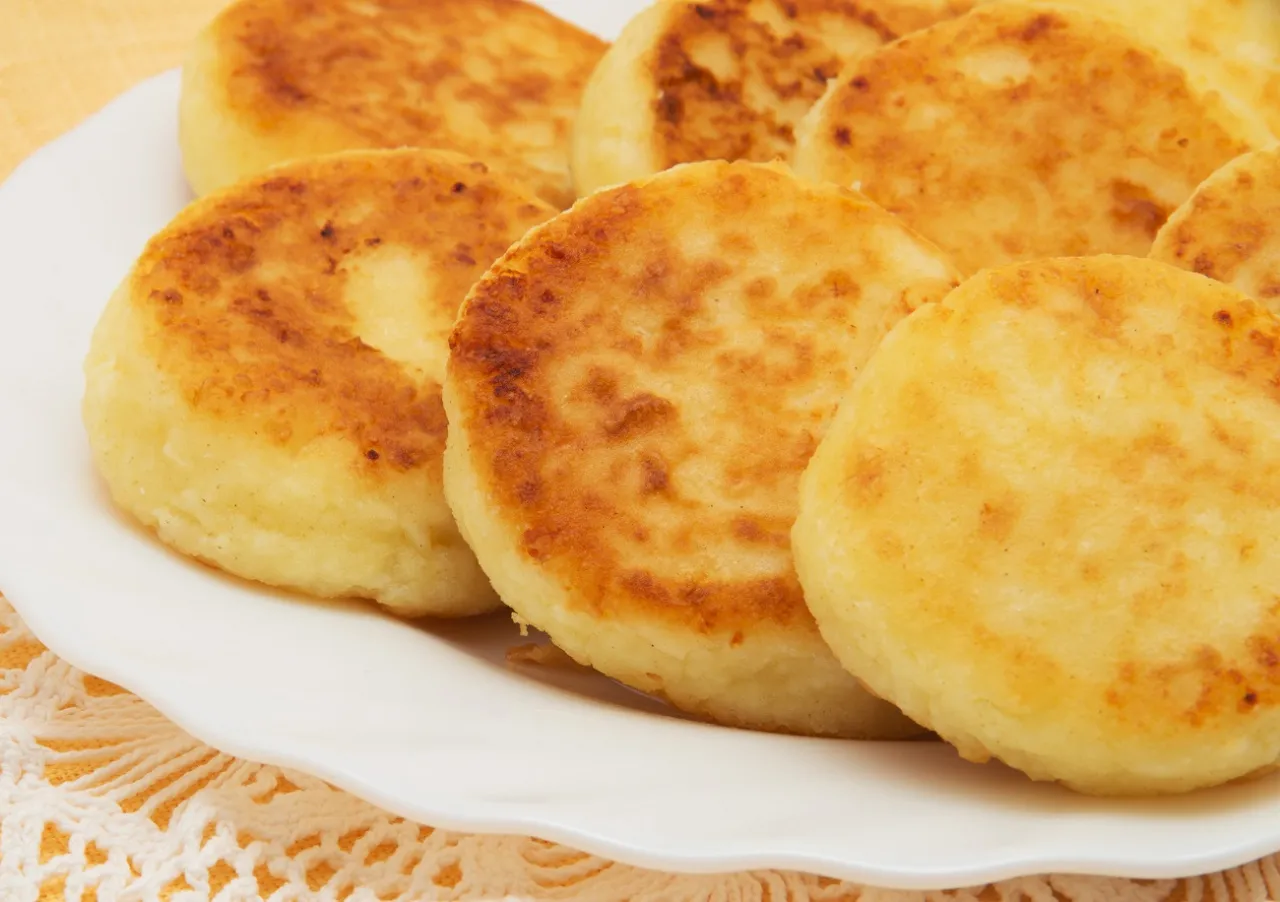 złociste placuszki z kaszy manny