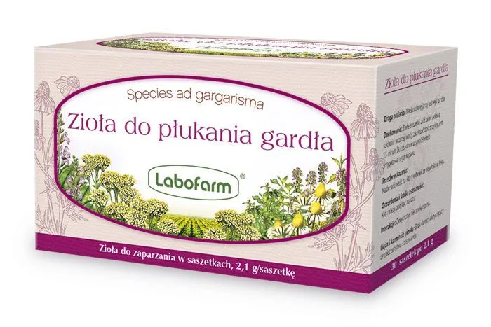 płukanki gardła zioła miód