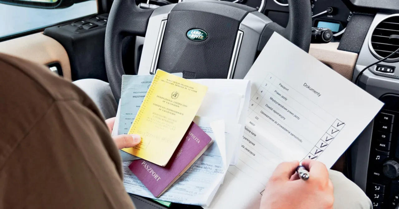 samochód wyjazd za granicę dokumenty