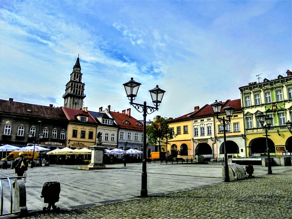 Bielsko-Biała Stare Miasto rynek kamienice