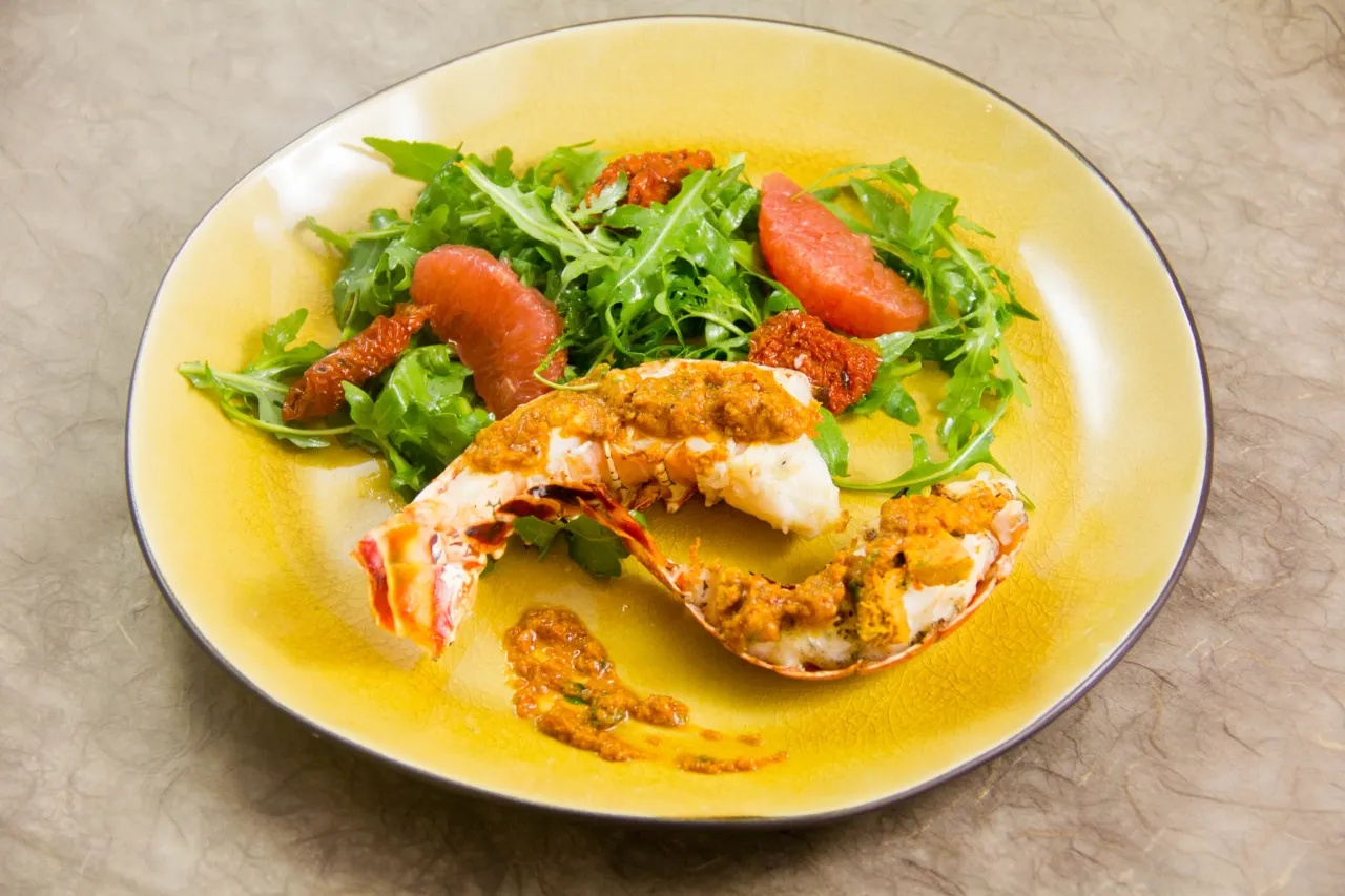 accompagnements langouste grill&eacute;e