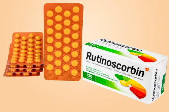 Rutinoscorbin skład tabletka