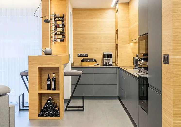 różne rodzaje półek na napoje inspiracje