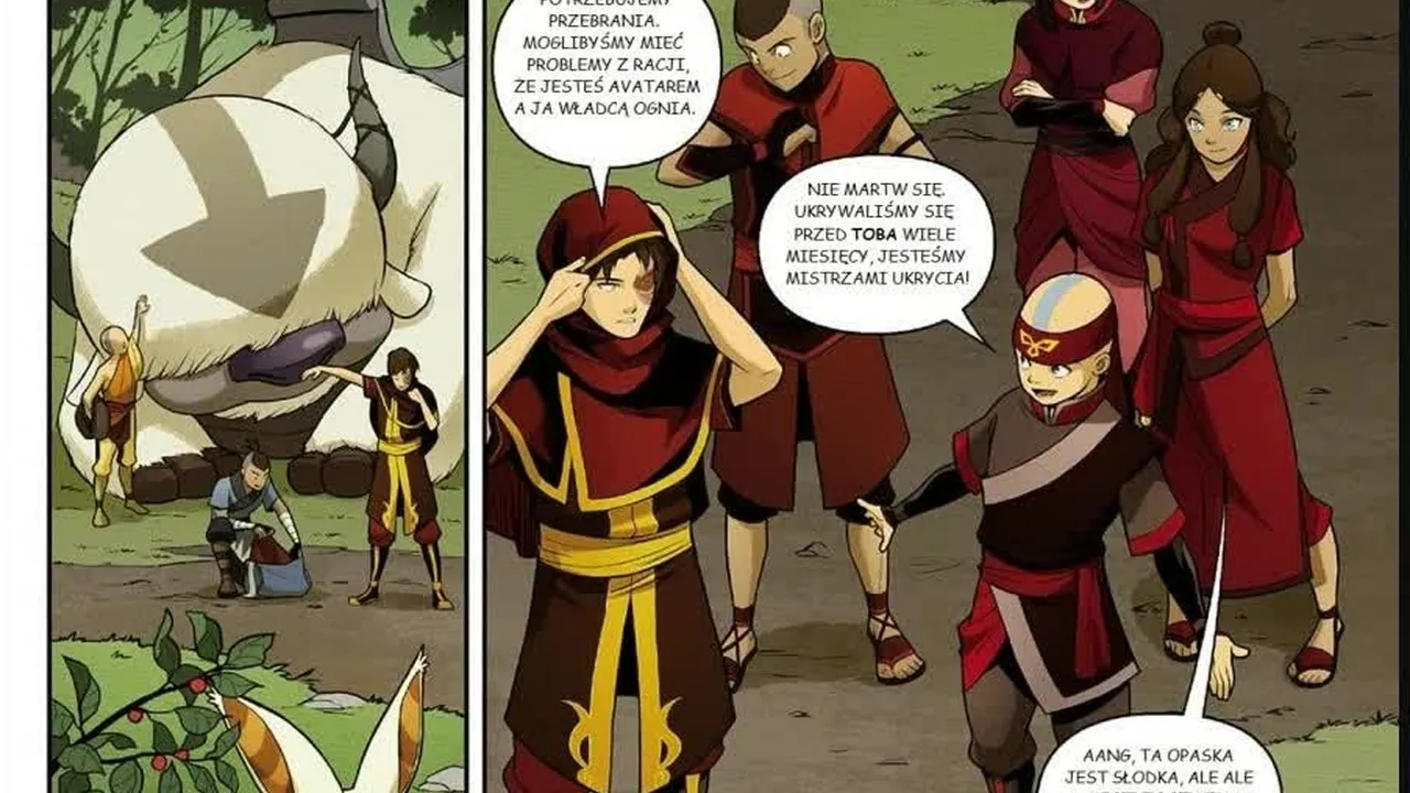 Zdjęcie Komiksy Avatar: Legenda Aanga – odkrywaj nowe wątki i przygody