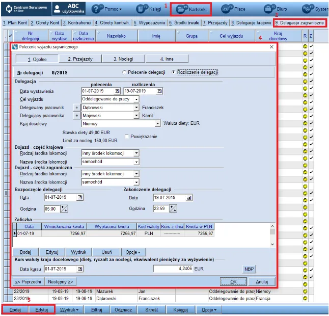 kalkulator ryczałtu delegacja zagraniczna