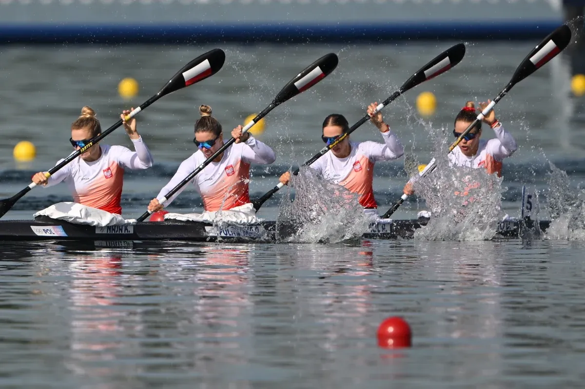 Polskie kajakarki sprint K4 K2