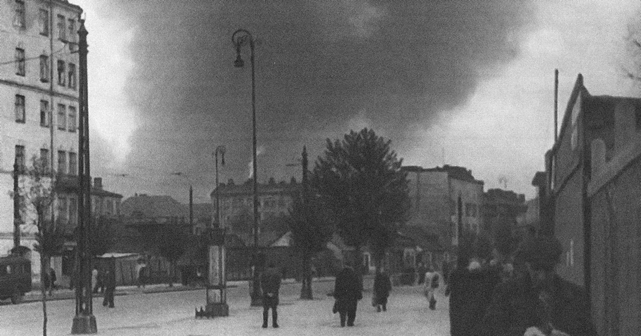 Karuzela na placu Krasińskich 1943 powstanie w getcie