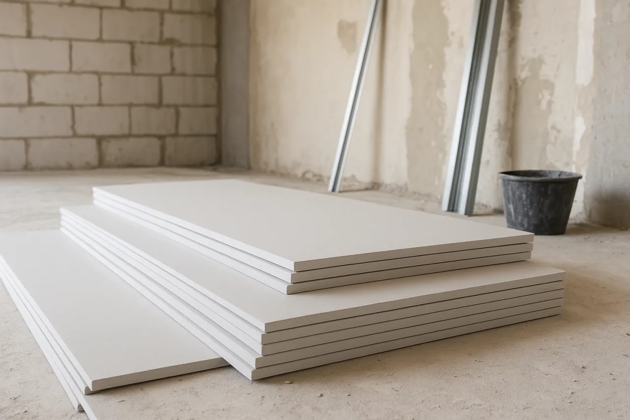 Wybór płyt gipsowo-kartonowych