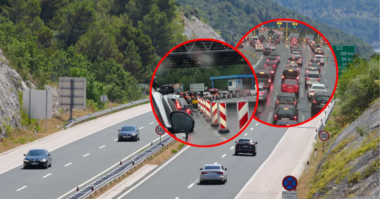 Zatory drogowe na autostradzie do Chorwacji