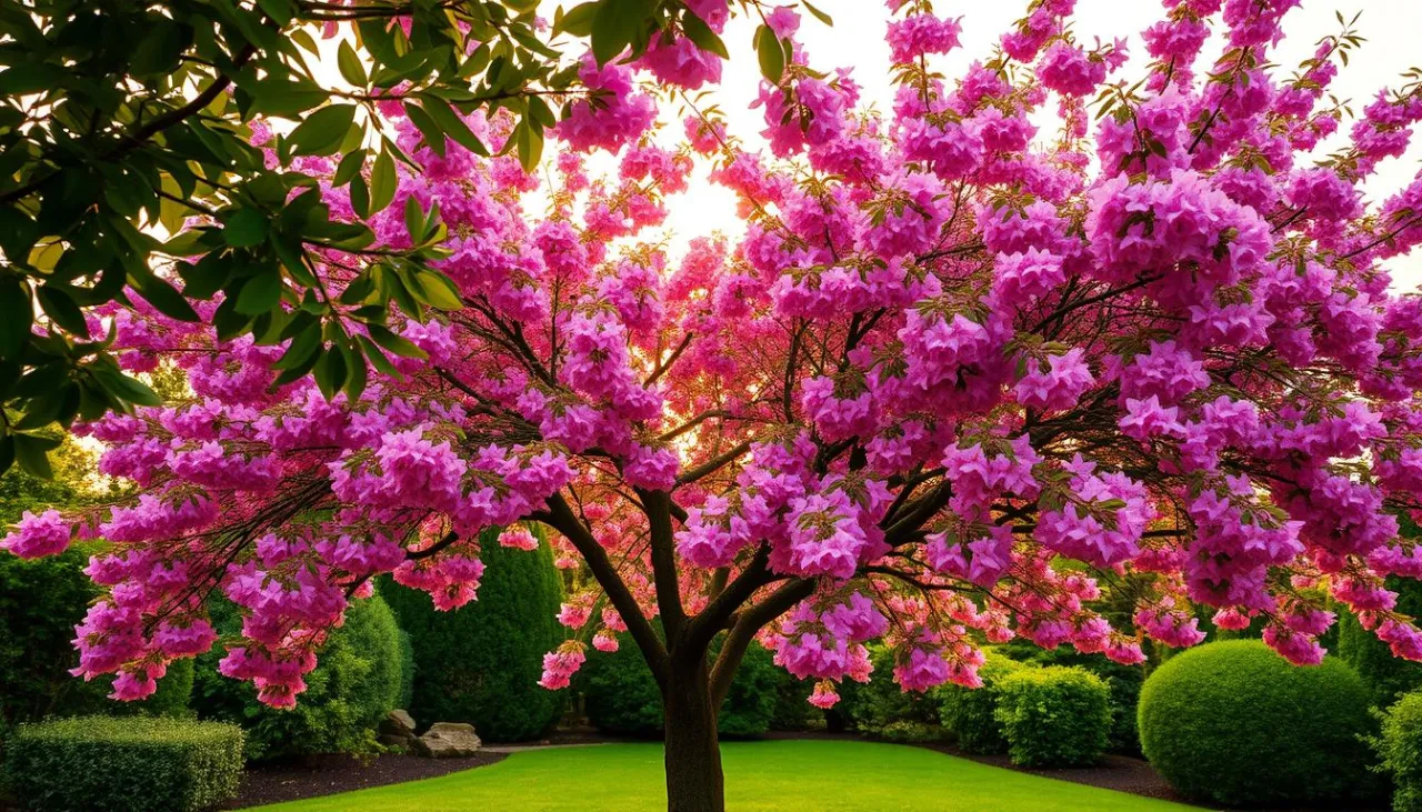 judaszowiec w słońcu i wietrze