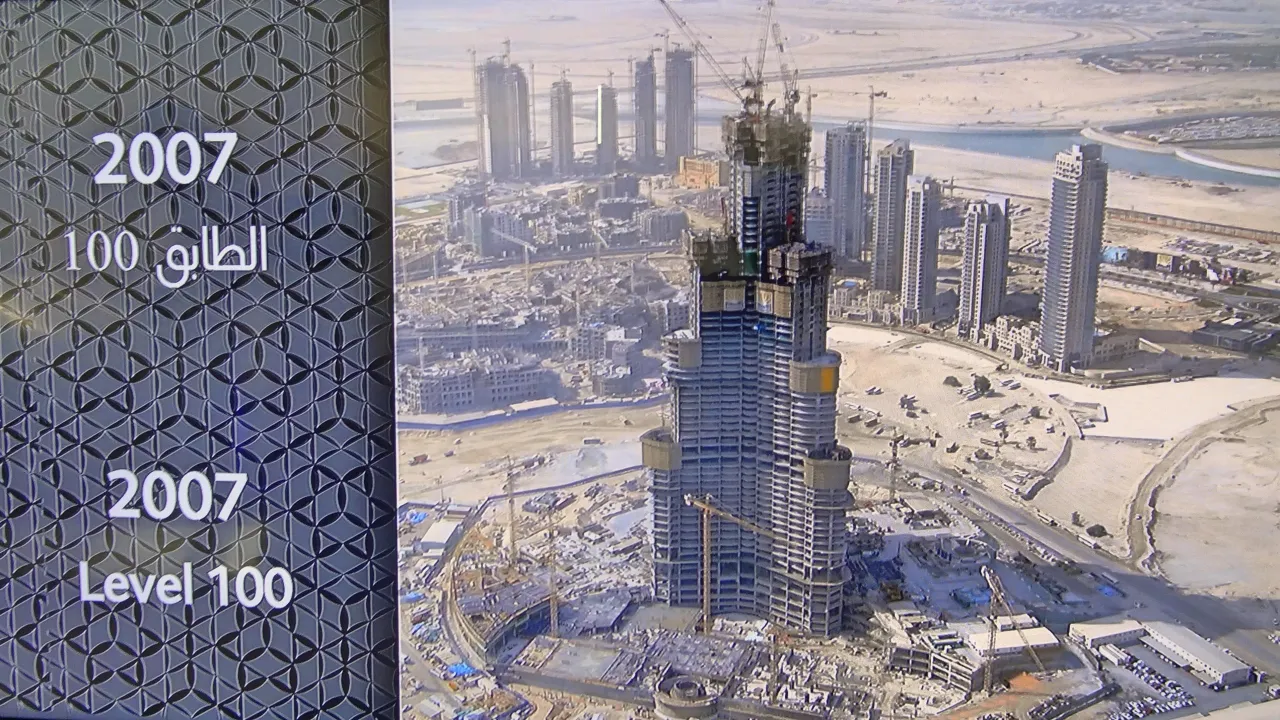 Burj Khalifa budowa etapy