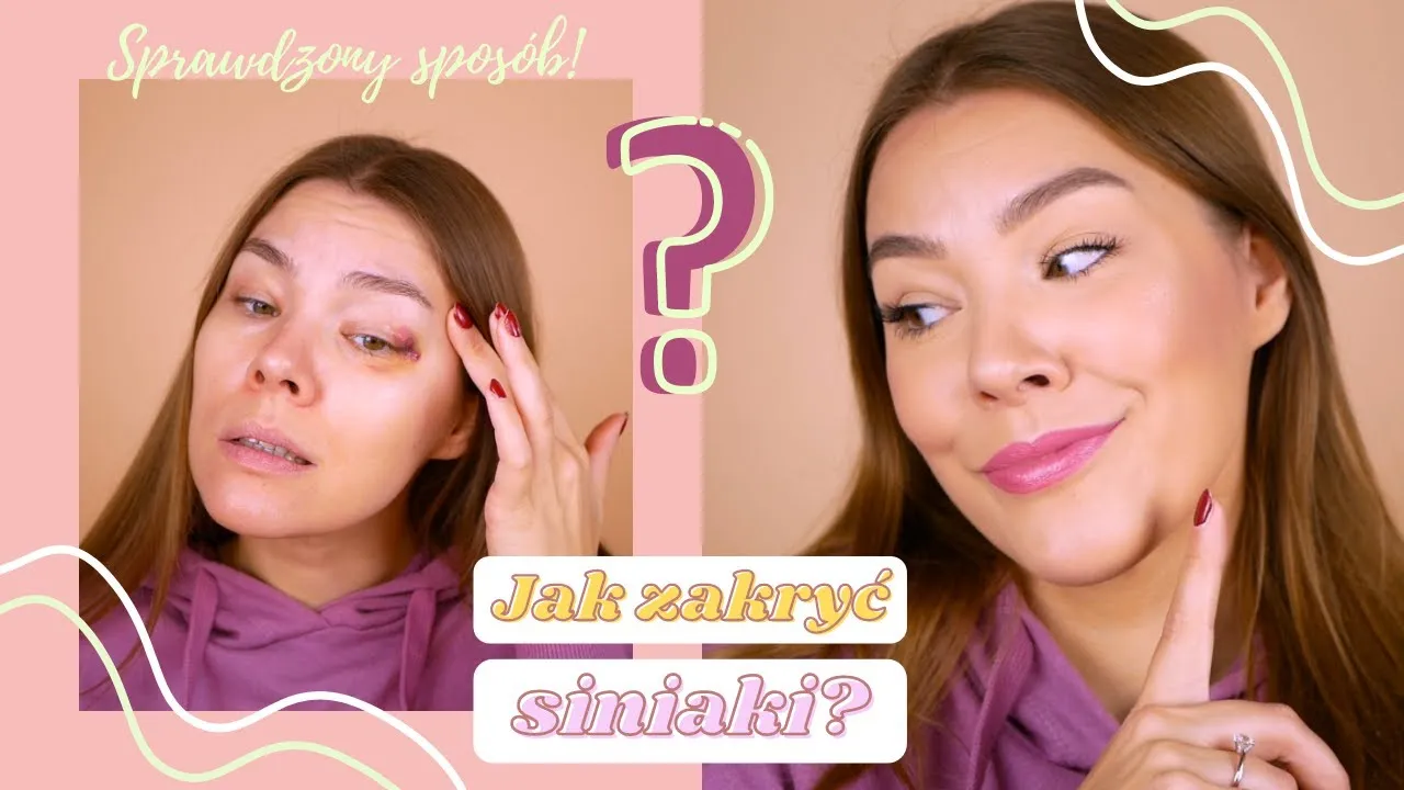 etapy tuszowania siniaka korektora