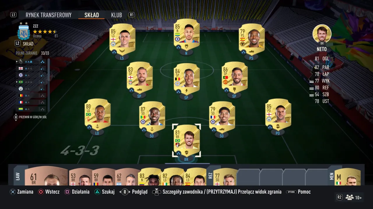 FIFA 23 Ultimate Team mecz towarzyski zaproszenie znajomego