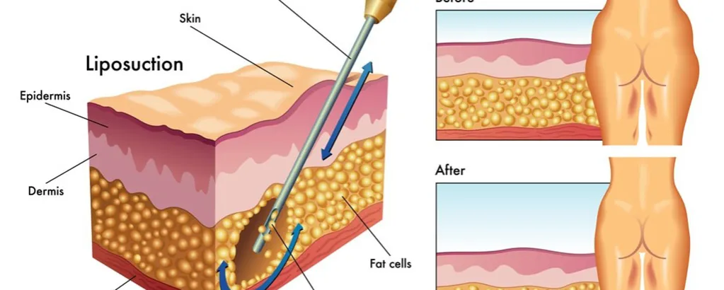 różne metody liposukcji grafika porównawcza