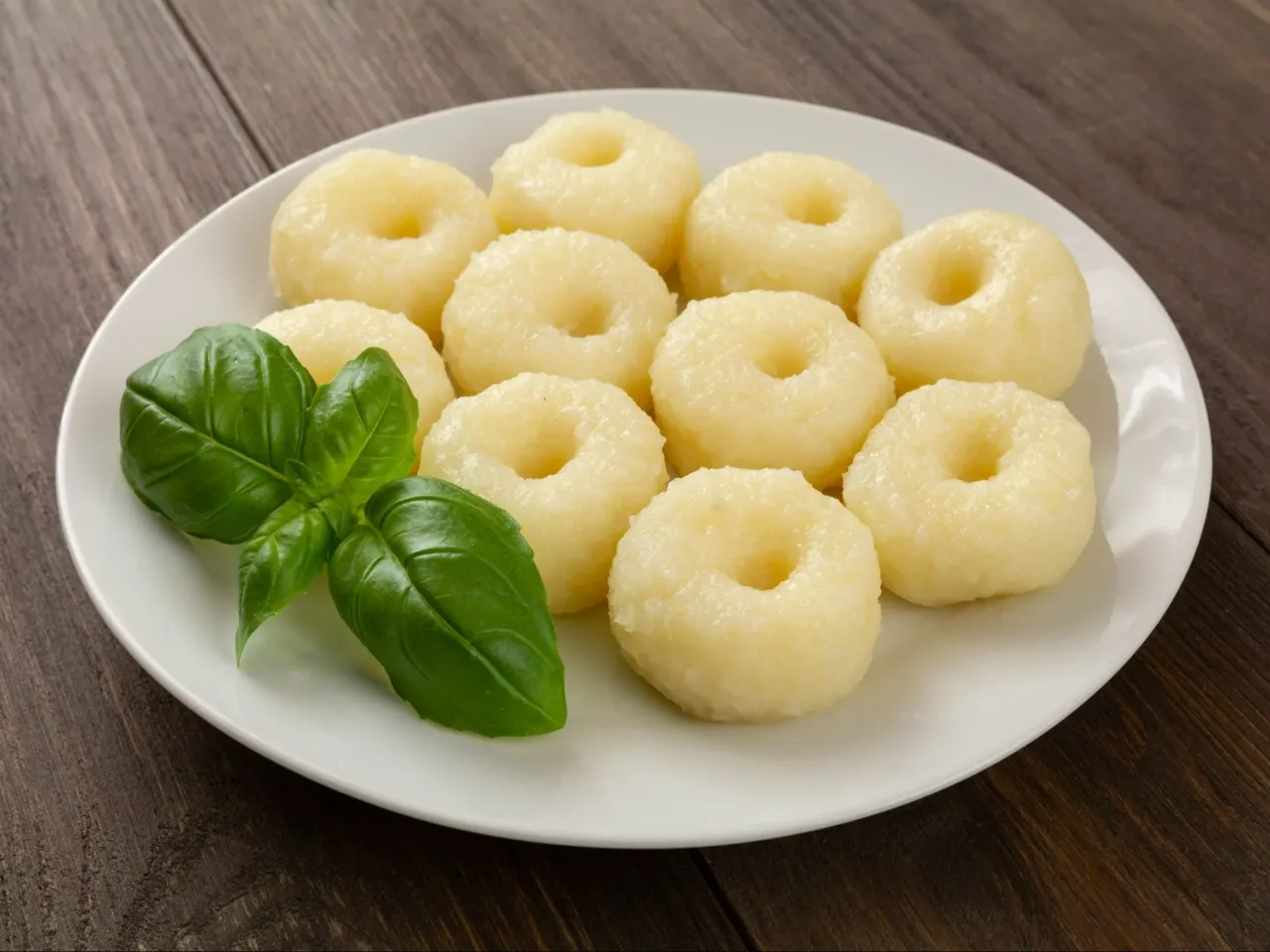 kluski śląskie makroskładniki talerz