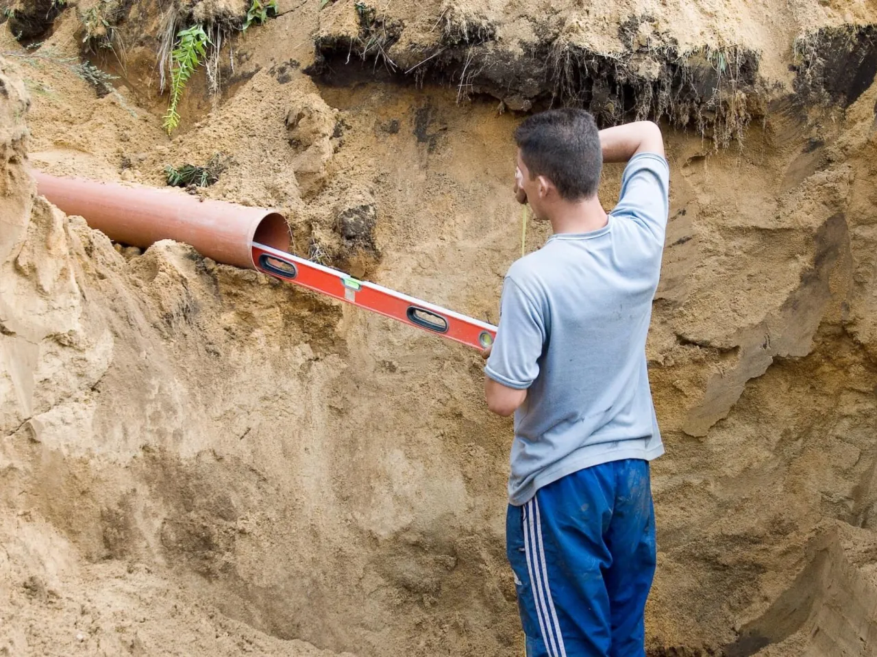 problemy z drenażem brak żwiru