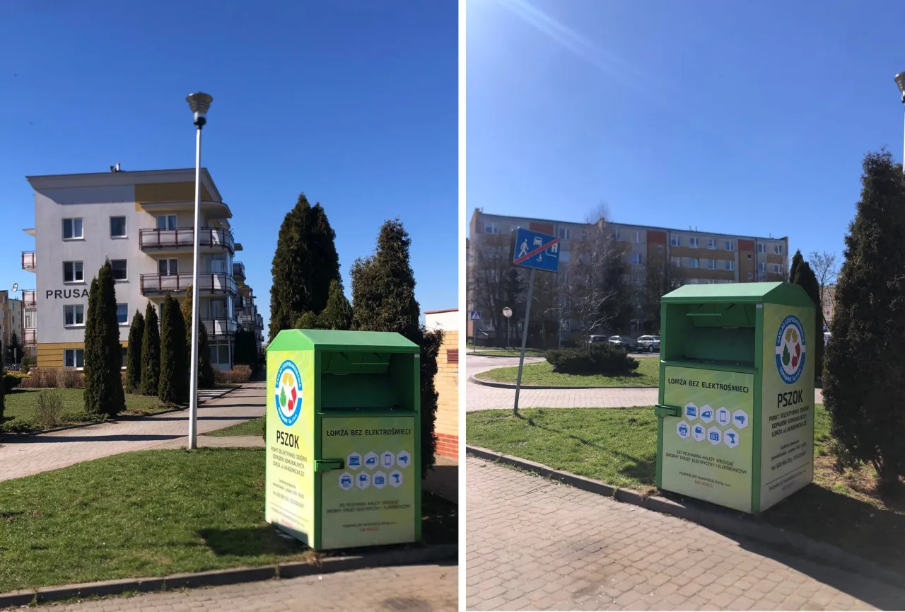 PSZOK, punkt selektywnej zbiórki odpadów komunalnych, elektrośmieci zbiórka
