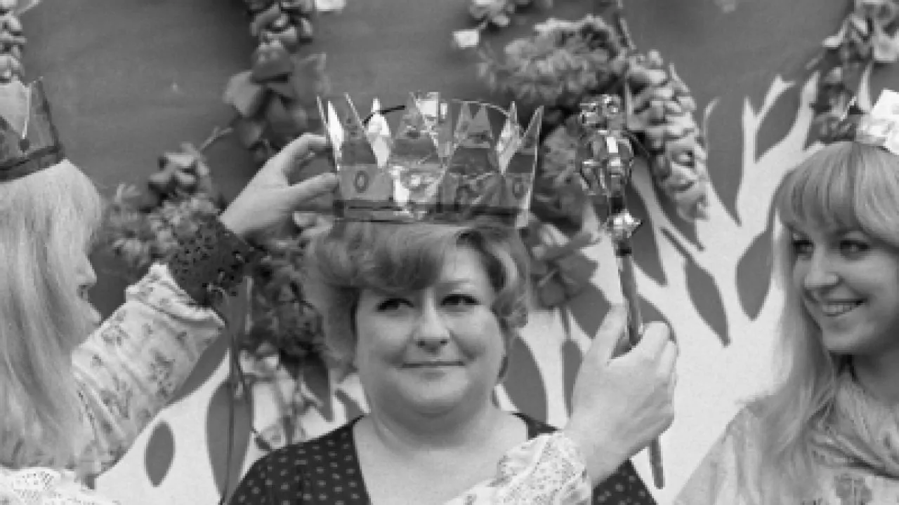 Danuta Rinn scena Opole 1974