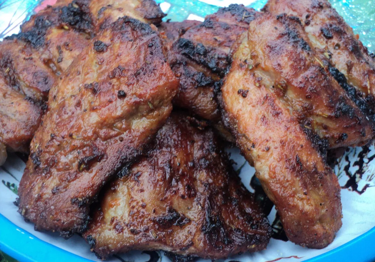 soczysta kark&oacute;wka z grilla z dodatkami