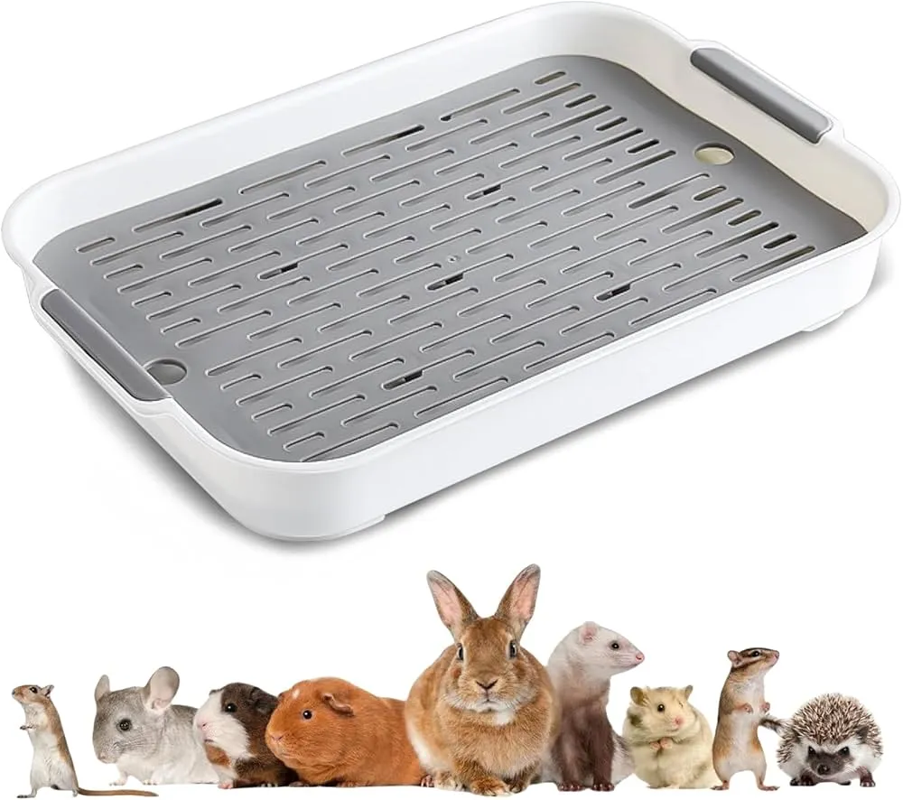 r&oacute;żne typy kuwet dla kr&oacute;lik&oacute;w