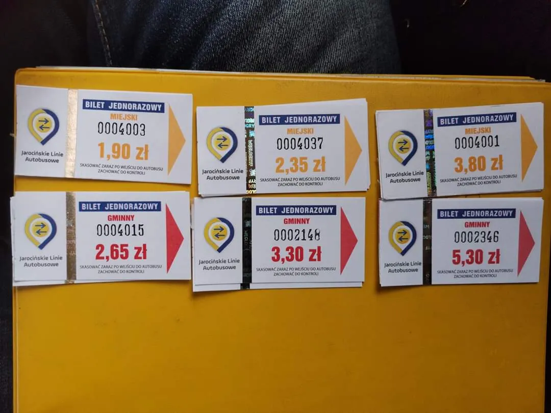 bilety autobusowe Jarocin cennik