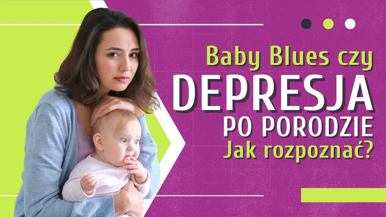różnica baby blues depresja poporodowa