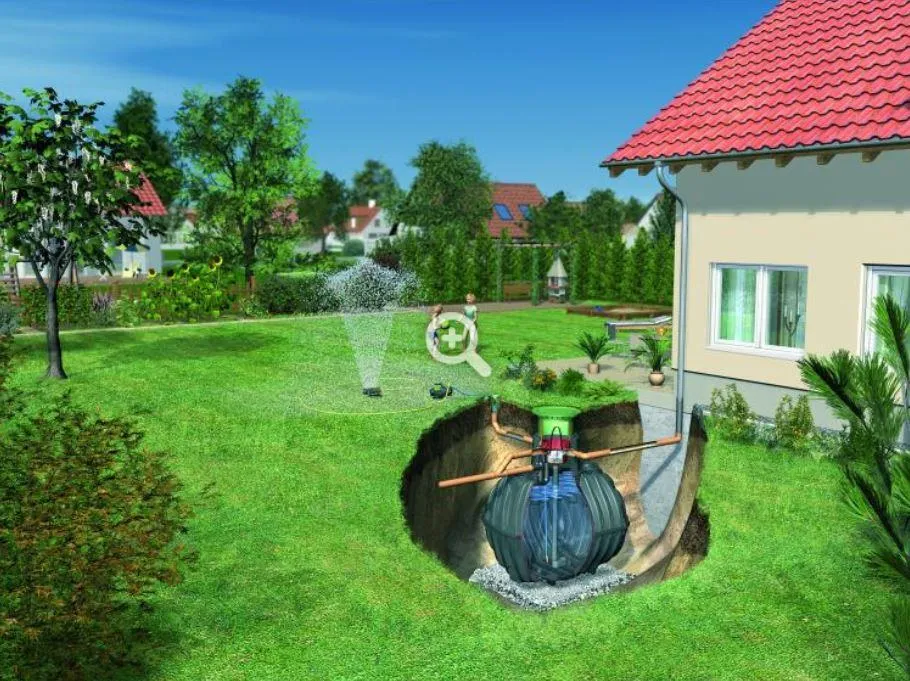 Zdjęcie Jak obliczyć odpowiedni zbiornik na deszczówkę dla dachu 200 m2