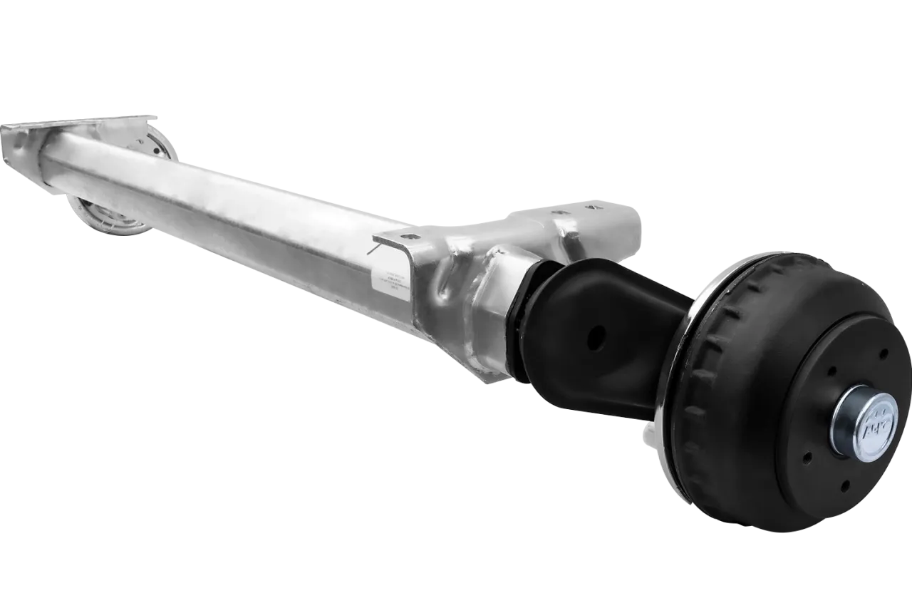 Materiały na ramę przyczepy rolniczej oś z demontażu