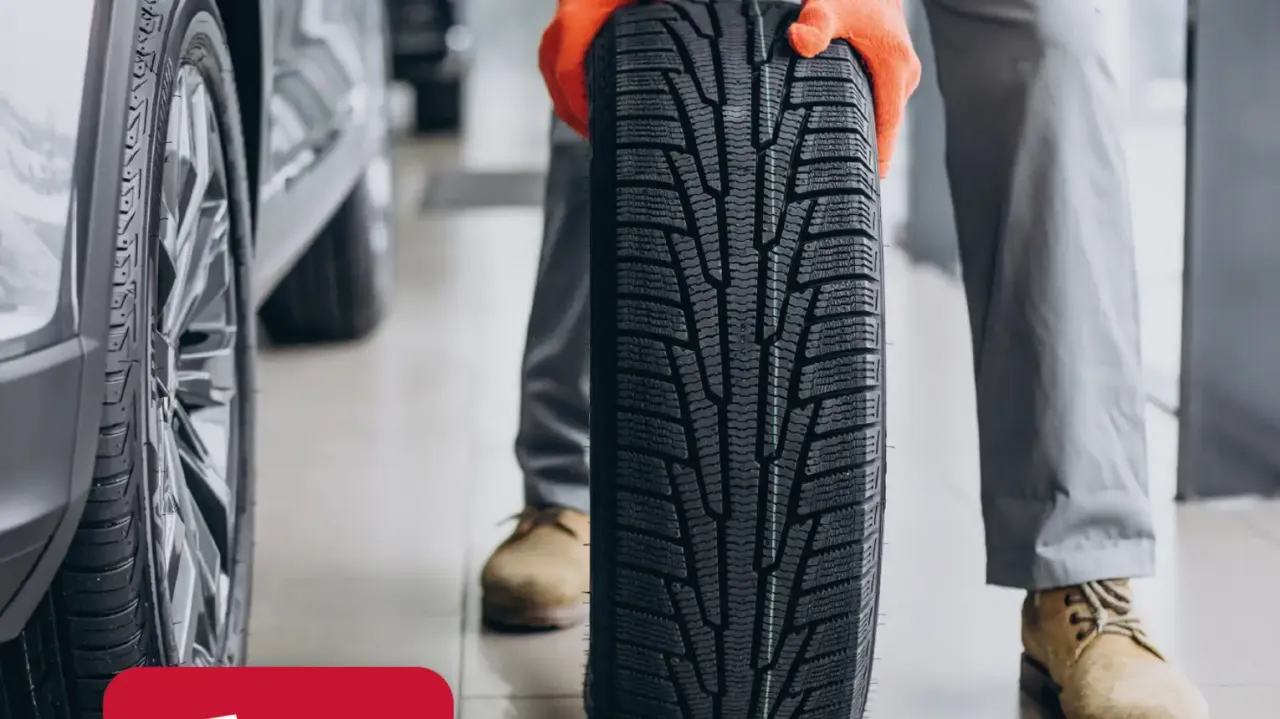 mierzenie opony do wysyłki