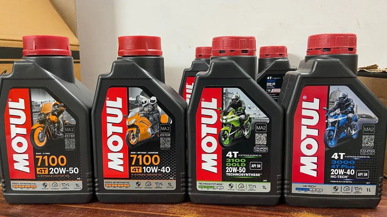 Motul Technosynthese vs Ester Technology comparison