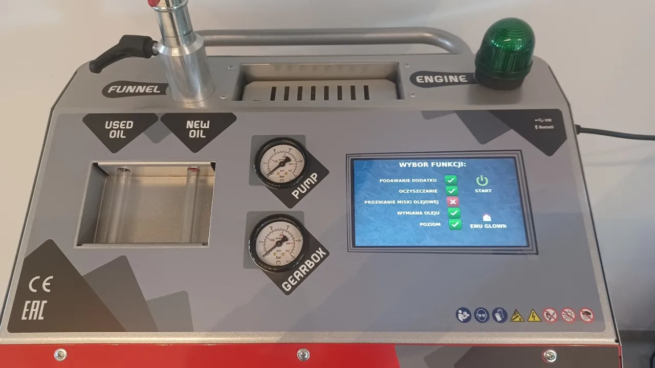 Urządzenie do dynamicznej wymiany oleju DSG