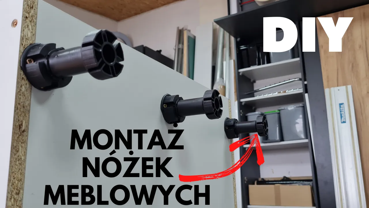 Zdjęcie Jak zamontować nóżki do szafki? Łatwe kroki i praktyczne wskazówki