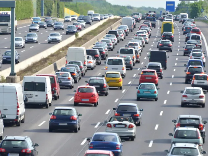 płynność ruchu na autostradzie