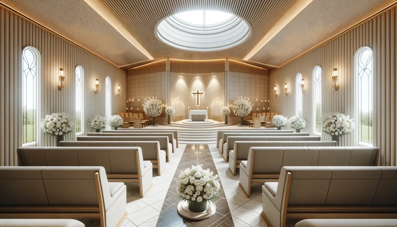 sala pożegnań krematorium, ceremonia świecka