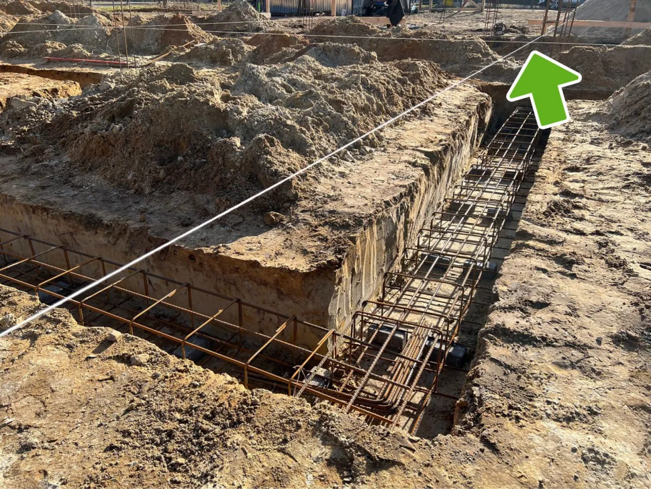 ławy ciesielskie tyczenie budynku