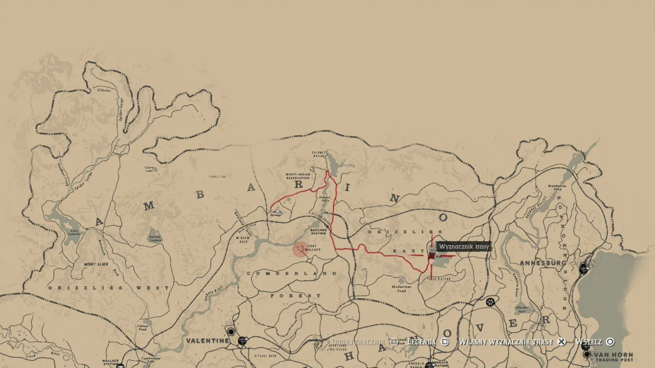 RDR2 O'Creagh's Run skarb wyspa