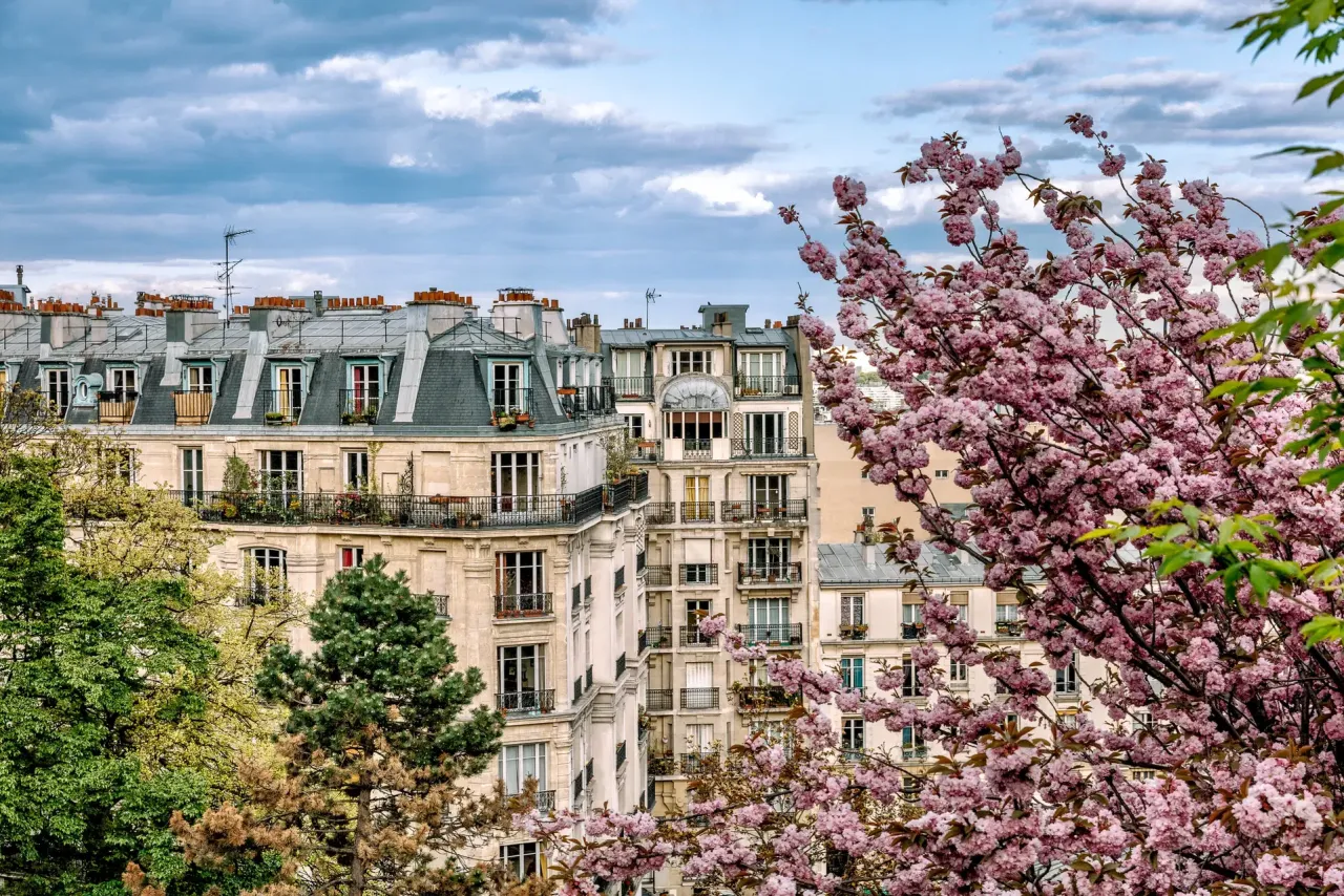 europejskie miasta wiosna