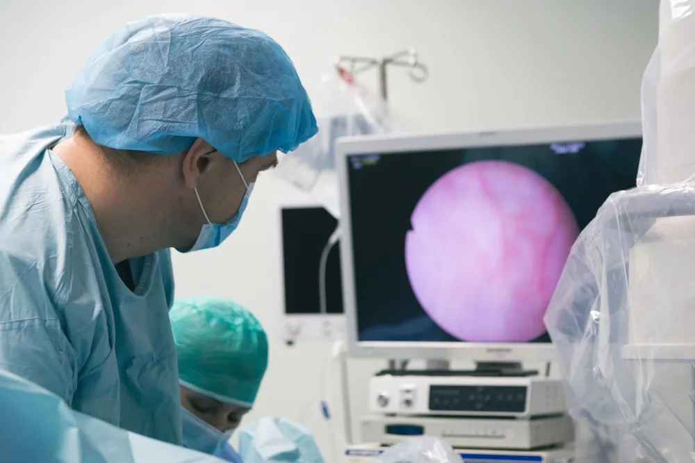 Uretrotomia optyczna endoskop