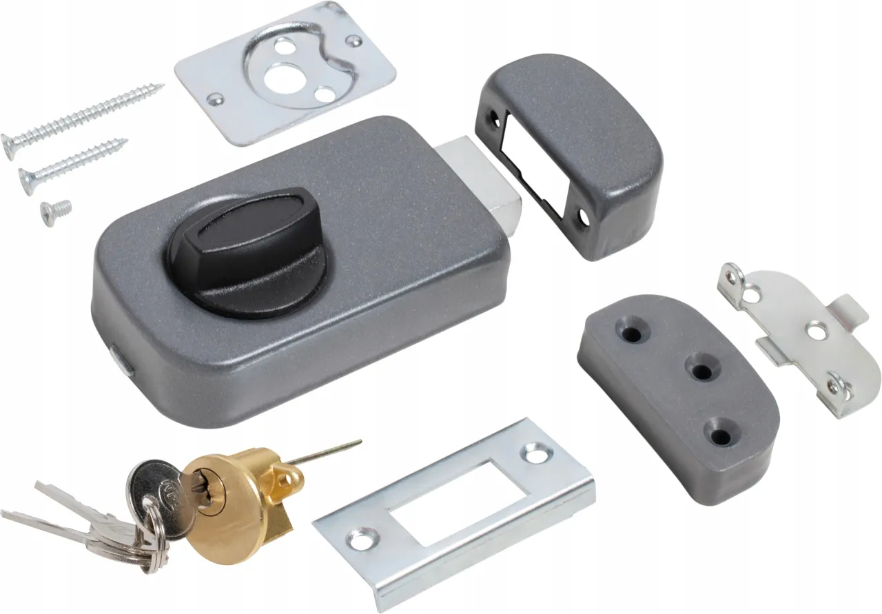 Rodzaje zamk&oacute;w do drzwi wpuszczany nawierzchniowy