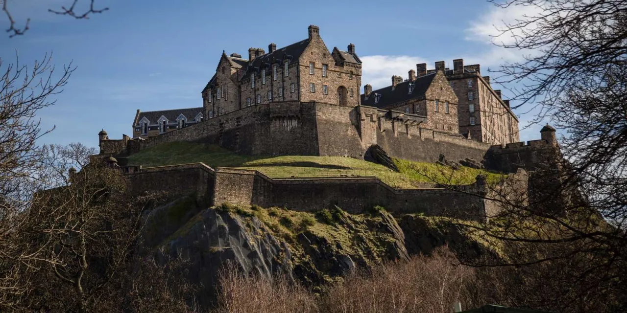 Edynburg zamek Royal Mile