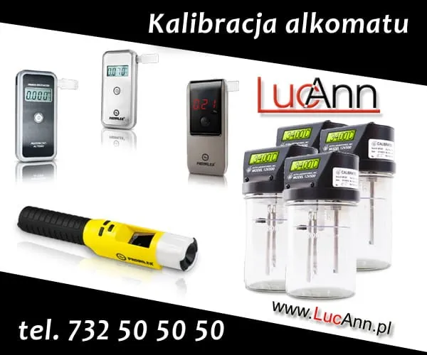 Punkty kalibracji alkomat&oacute;w w Polsce