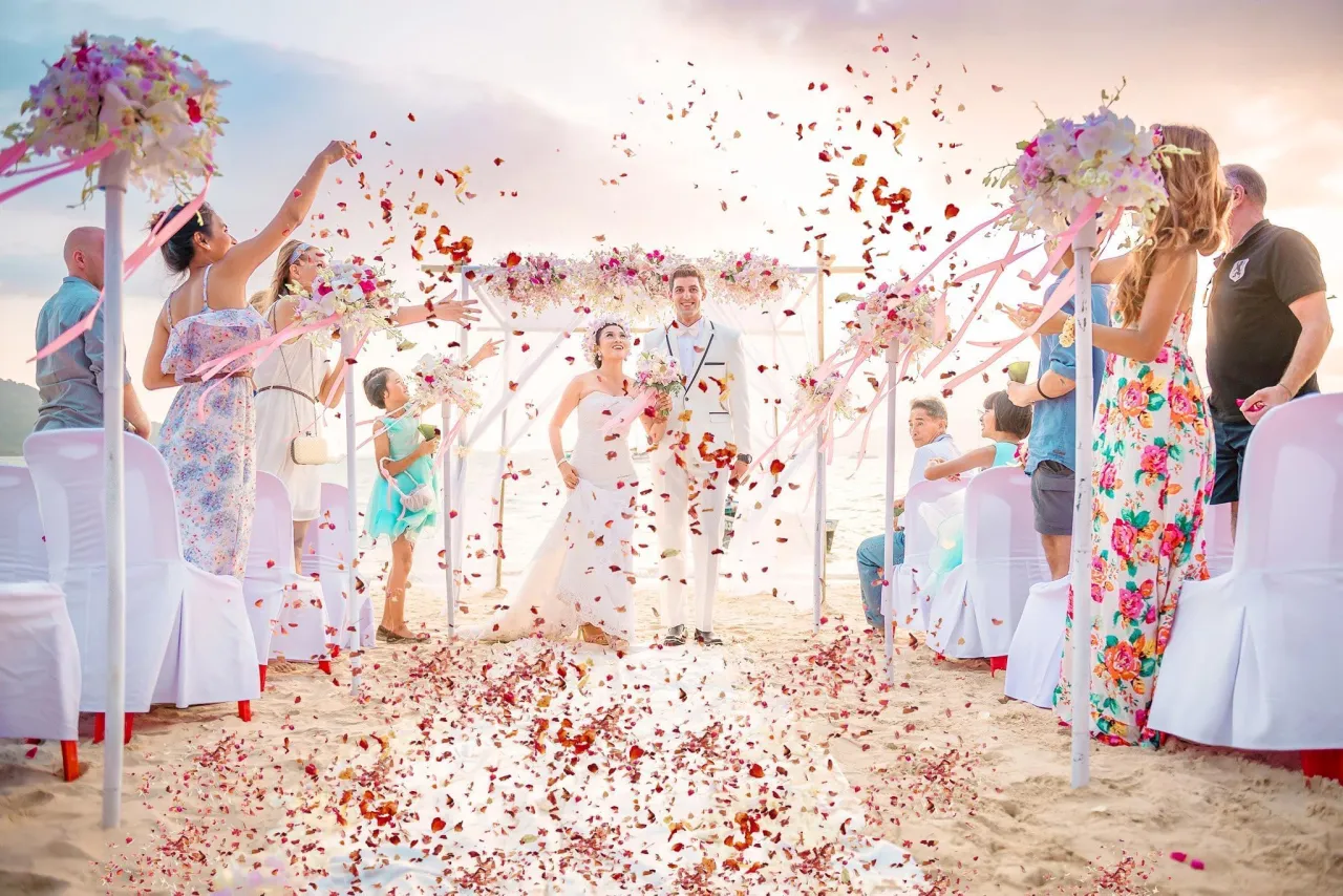 konfetti biodegradowalne ślub