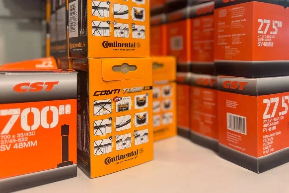 Różne rozmiary dętek rowerowych i oznaczenia ETRTO