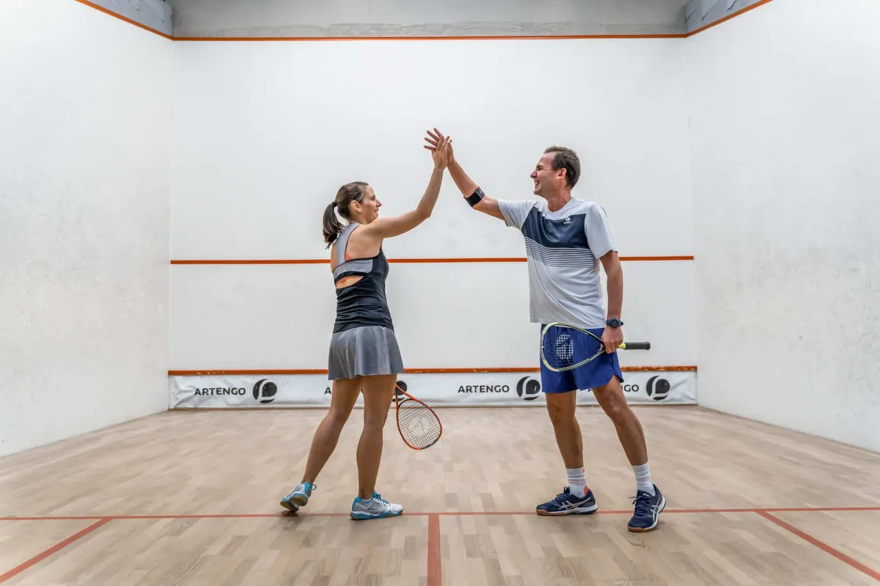 początkujący squash sprzęt